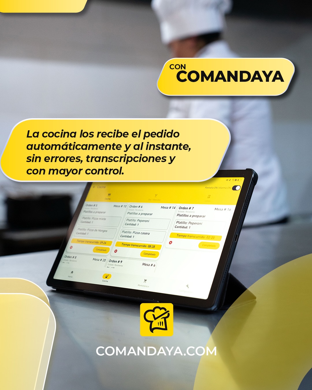 Control de cocina